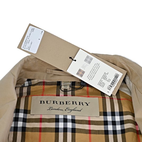 Burberry Tan Trench Coat - Picture 8 of 9